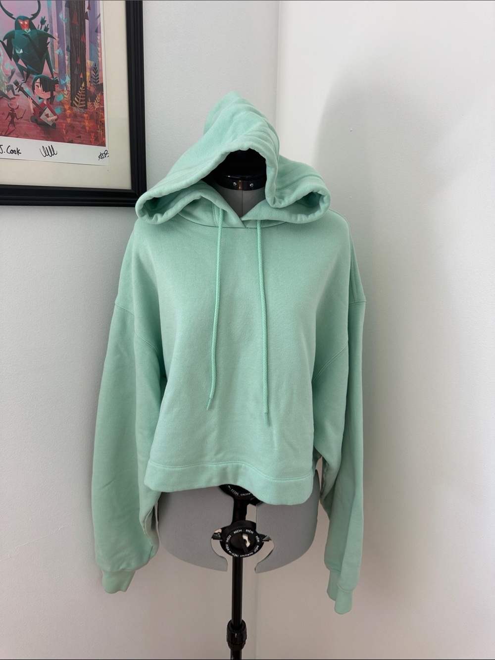 ALO Yoga Mint Hoodie Pullover